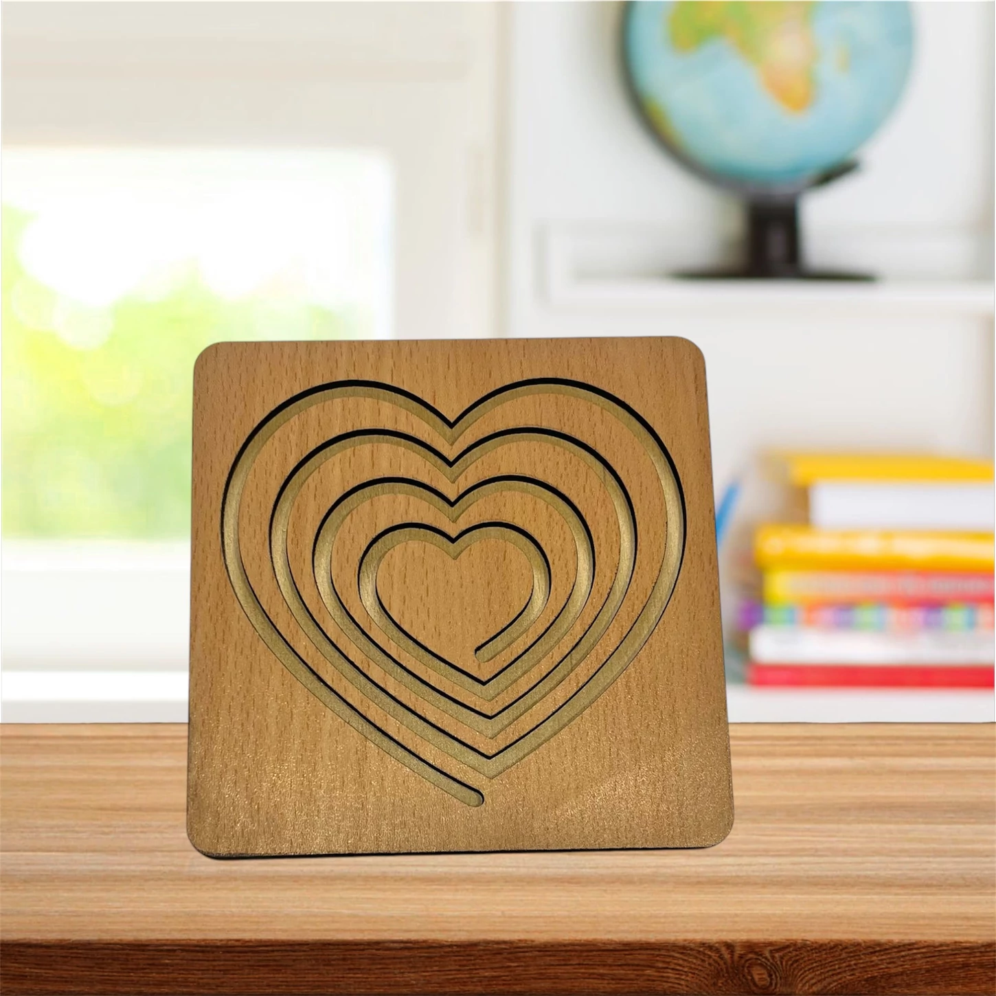Montessori-szív minta 