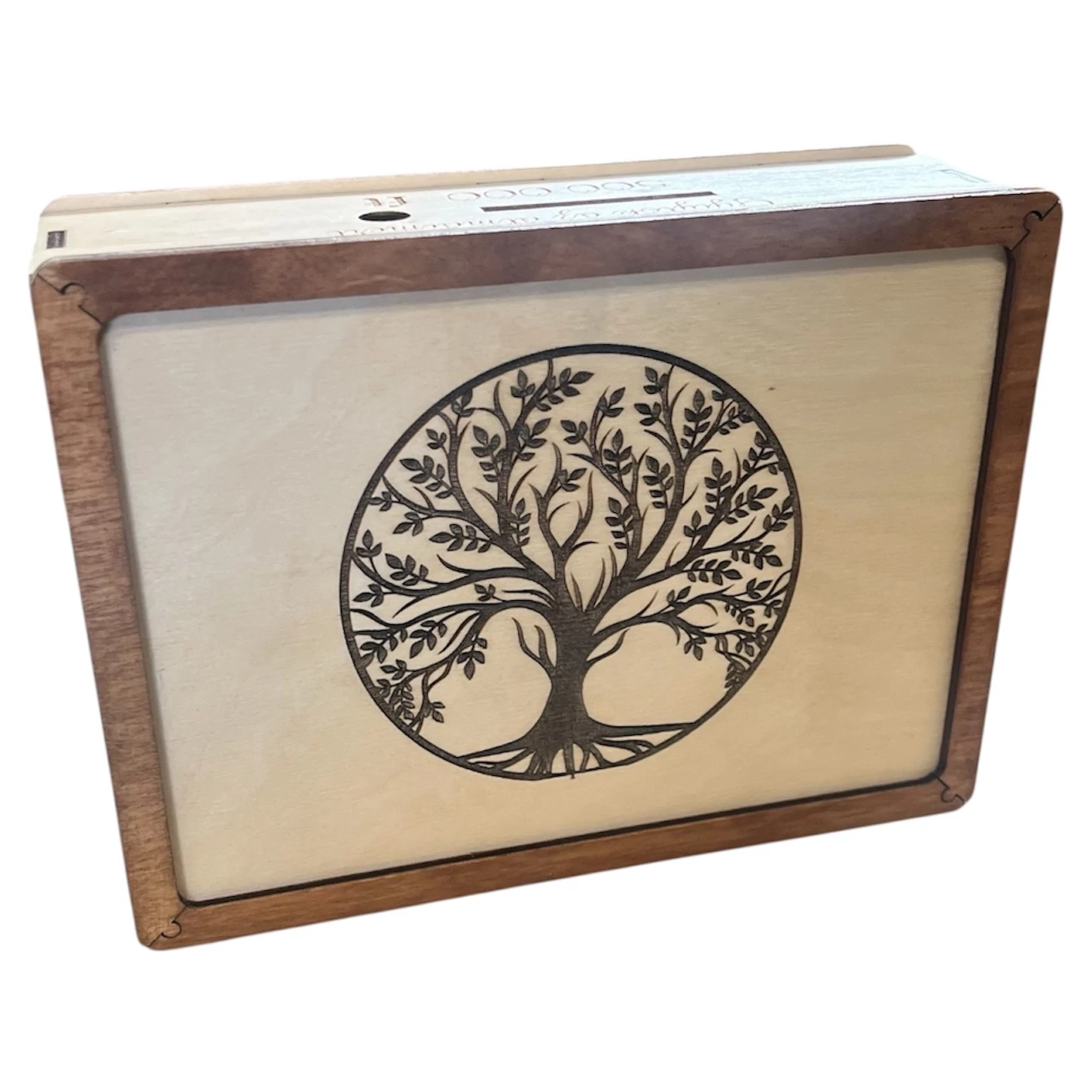 Életfa pénzgyűjtő díszdoboz – 500 000 Ft célösszeghez