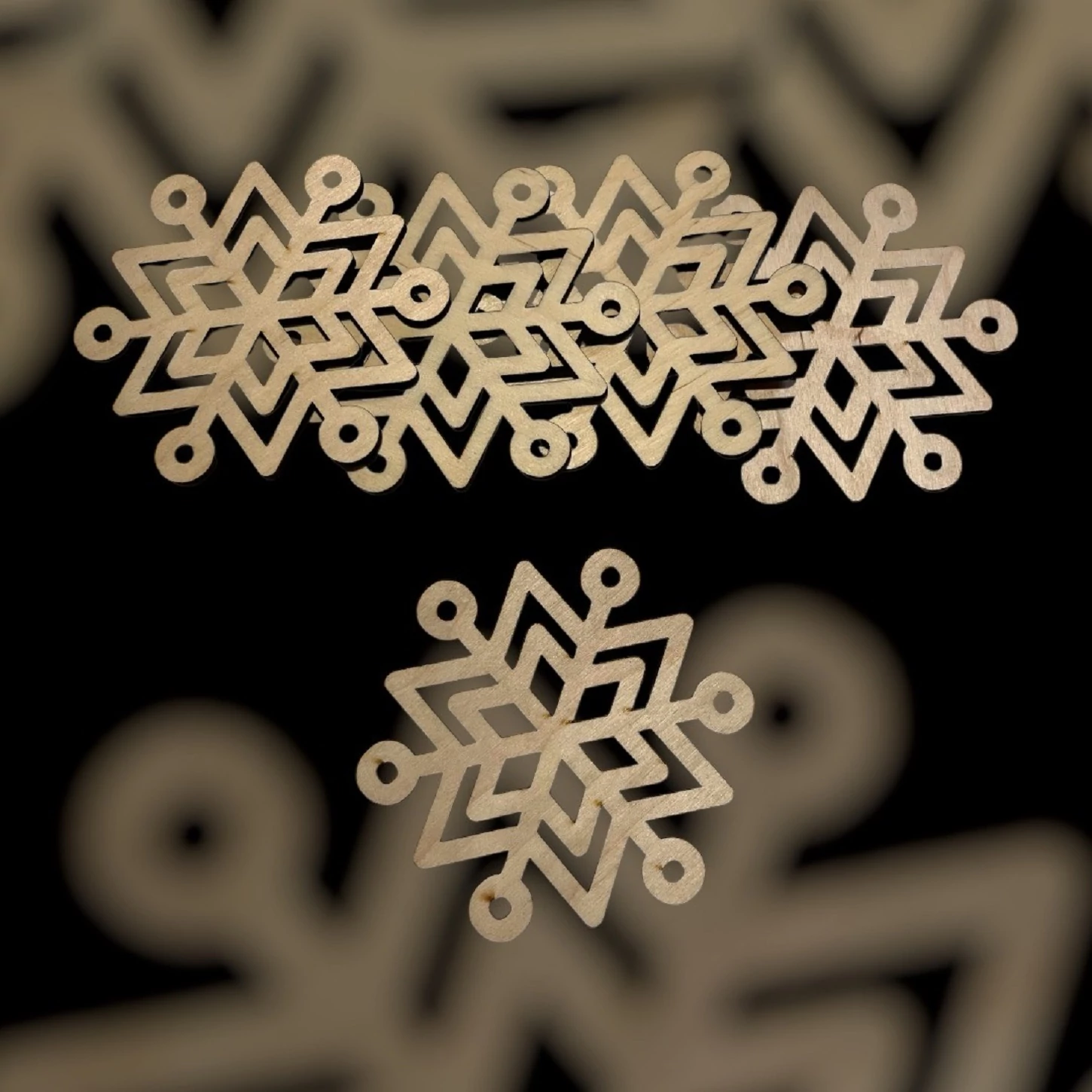 Karácsonyfadísz csomag – Csillag