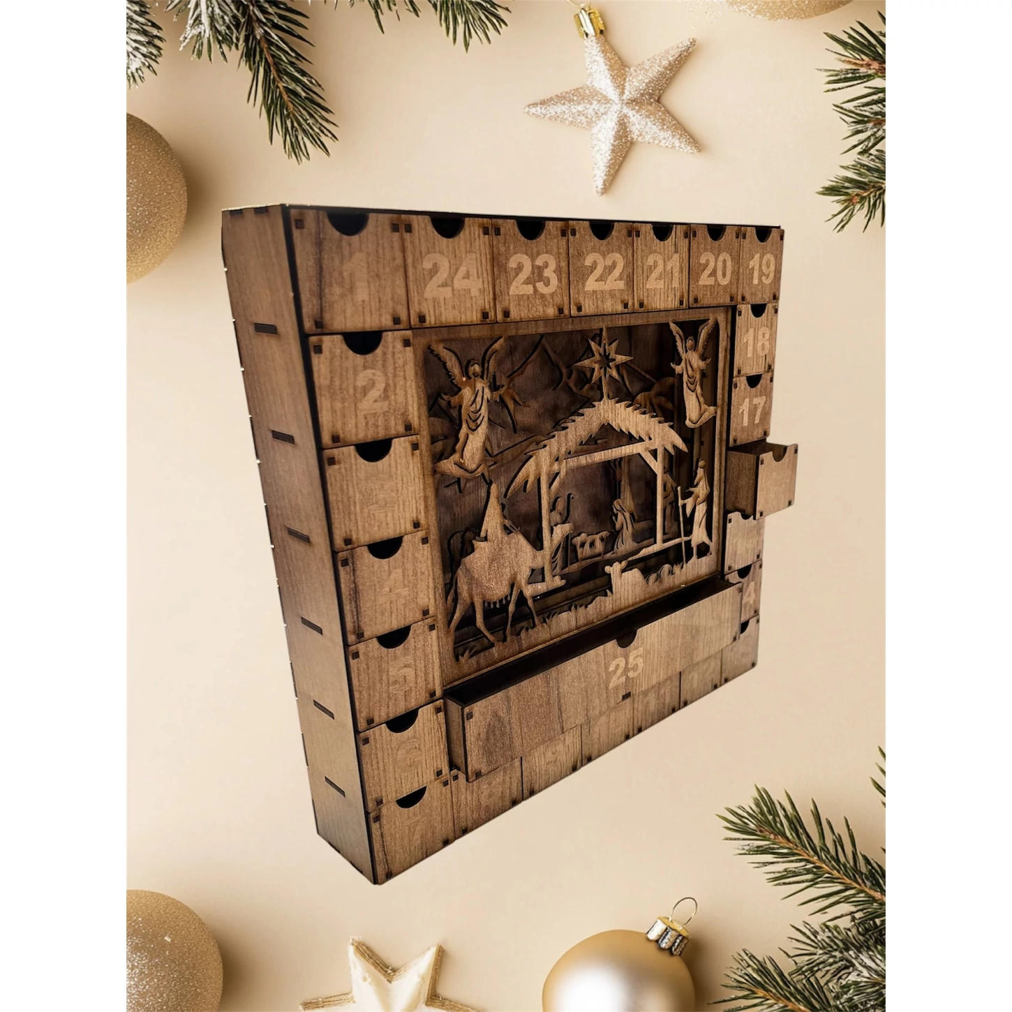 Adventi Betlehem naptár