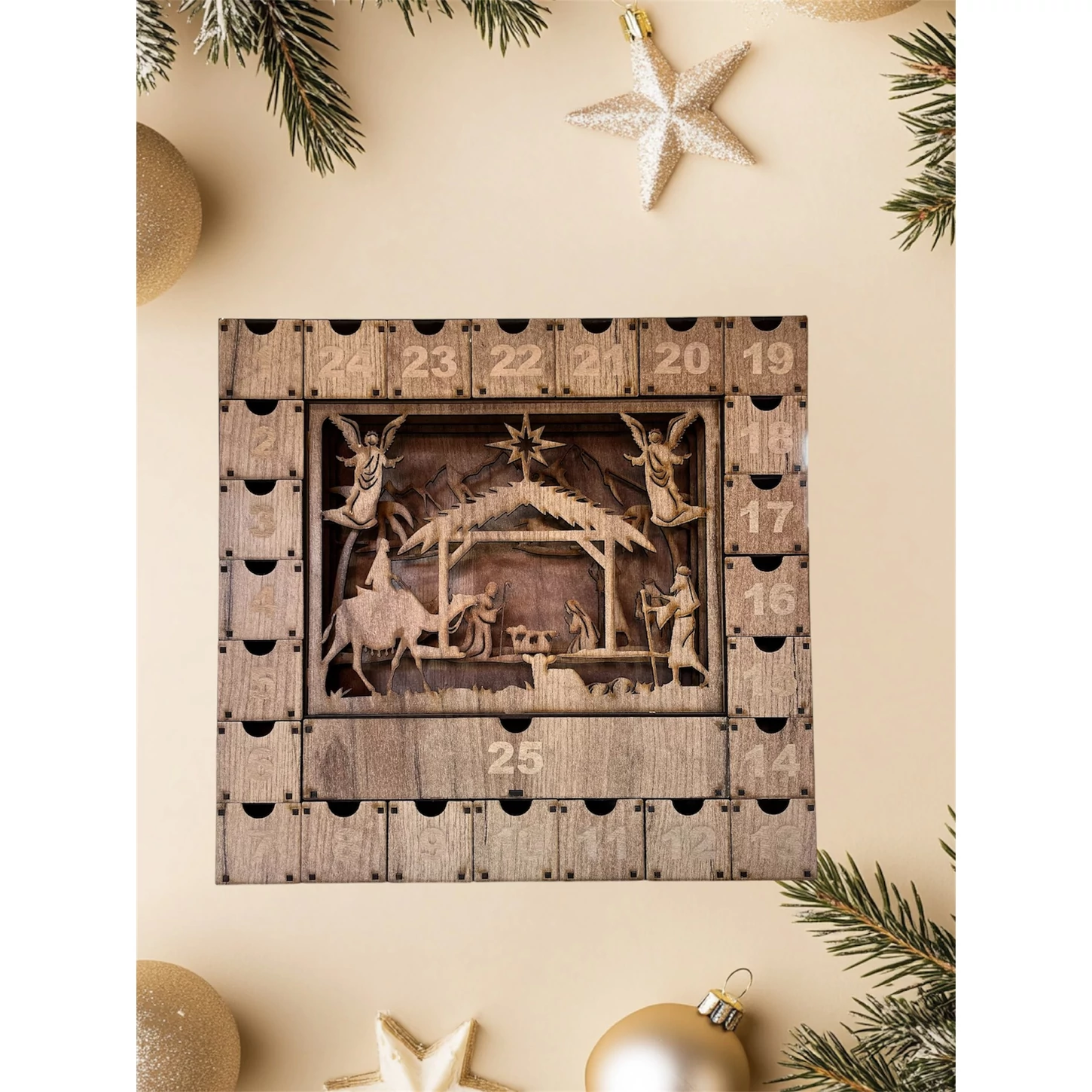 Adventi Betlehem naptár