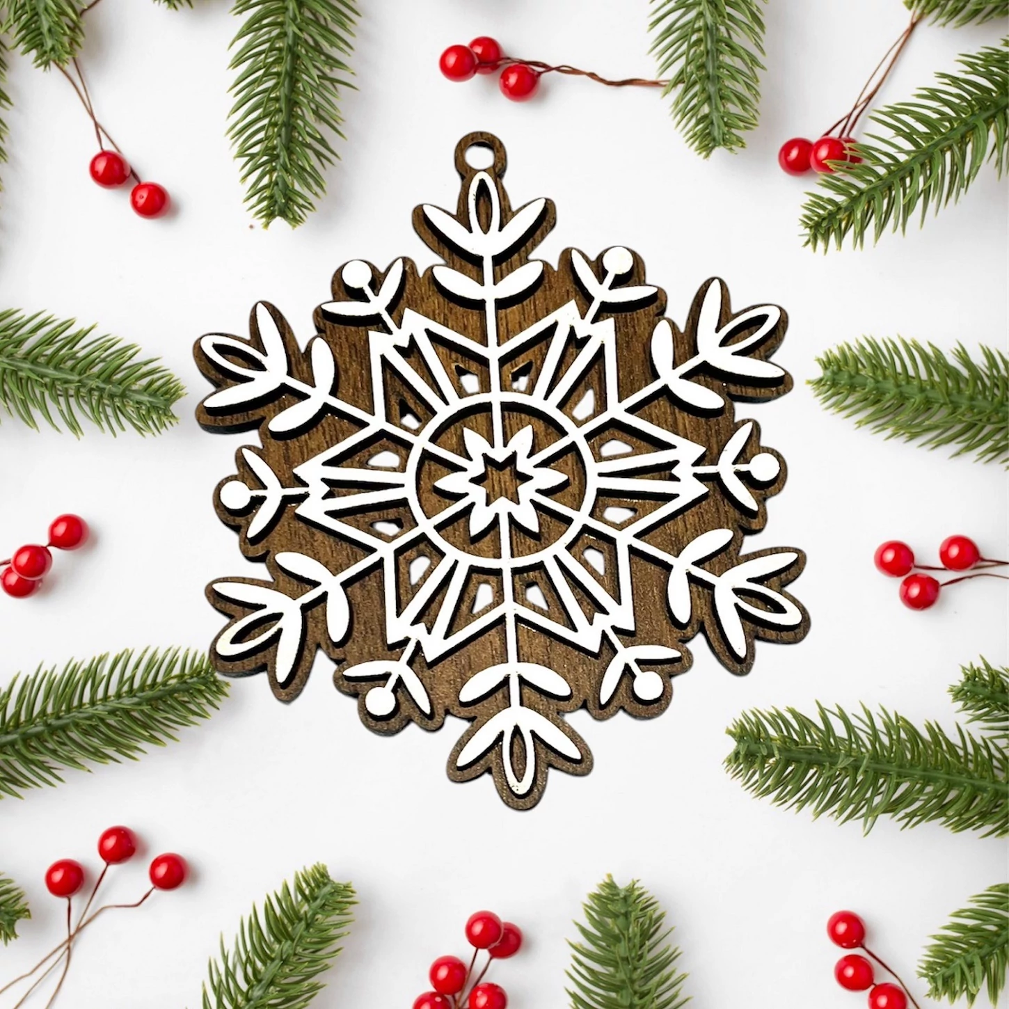 Karácsonyfa dísz csillag