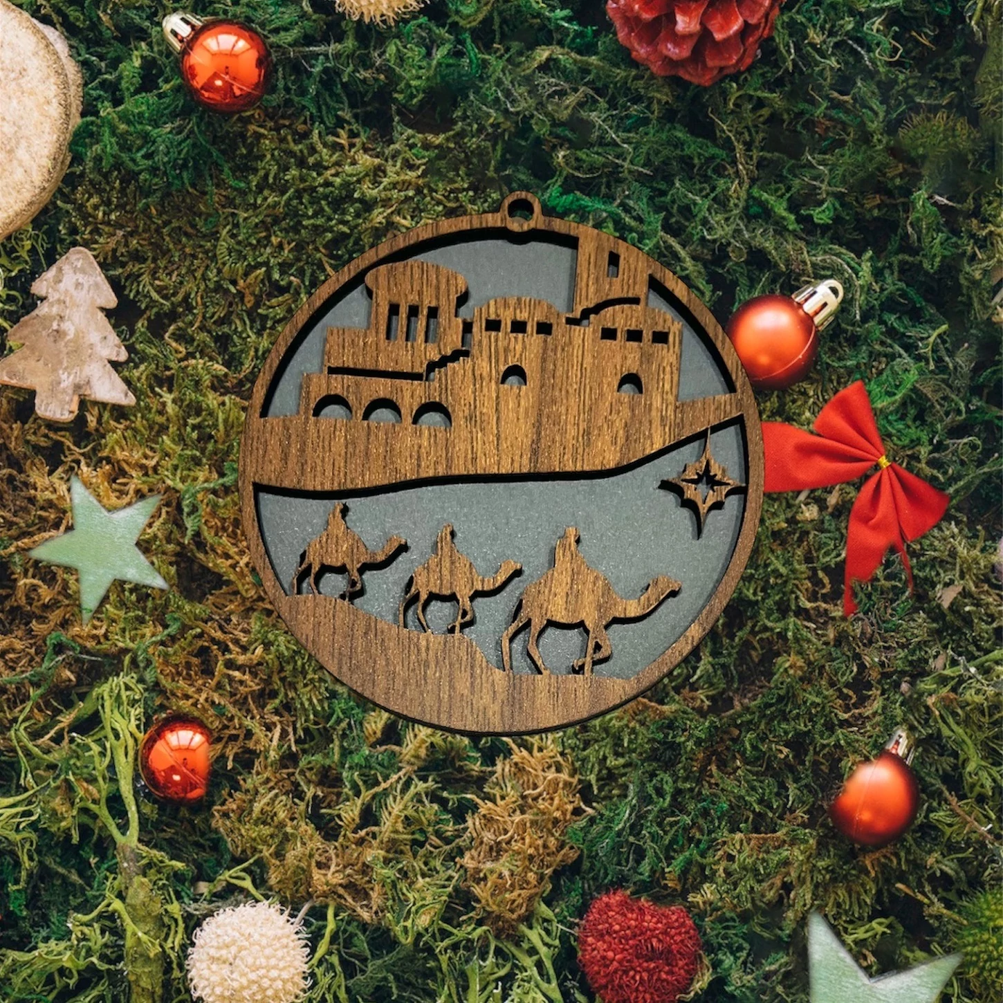 Karácsonyfa dísz Utazás