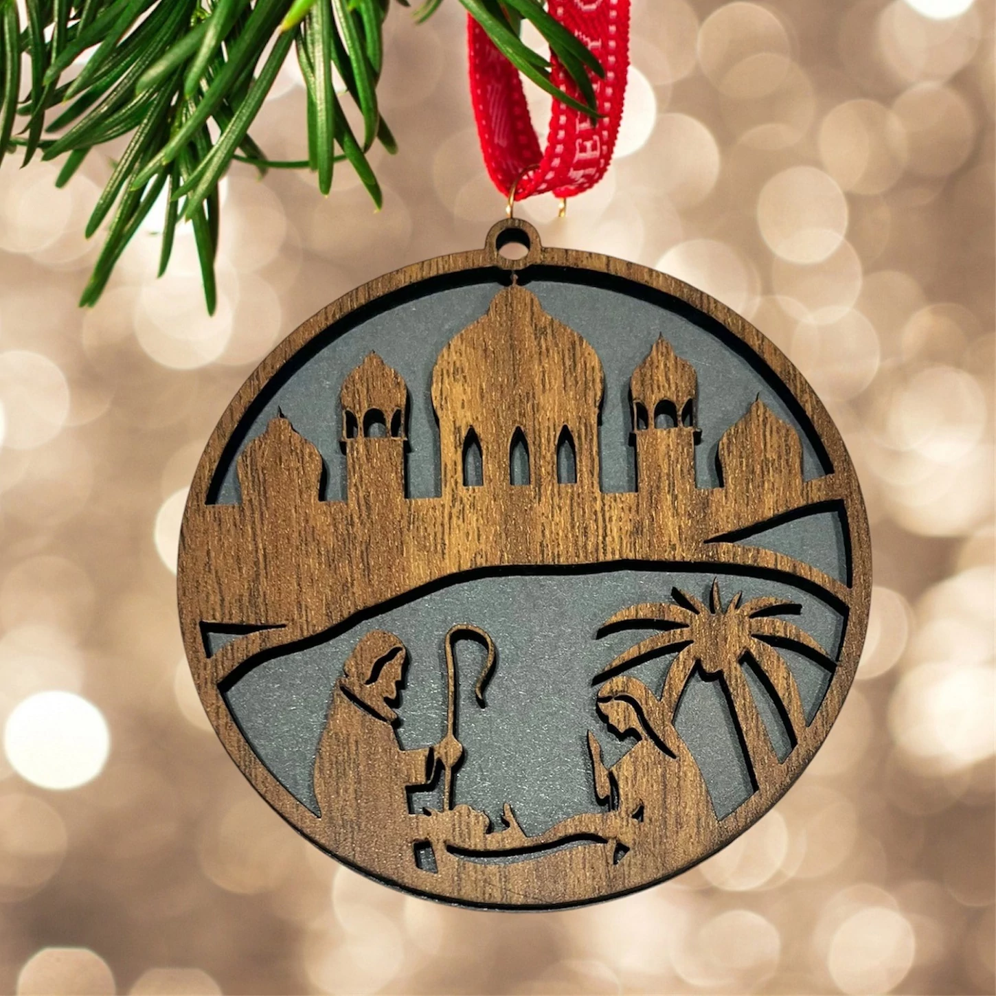 Karácsonyfa dísz Pásztor