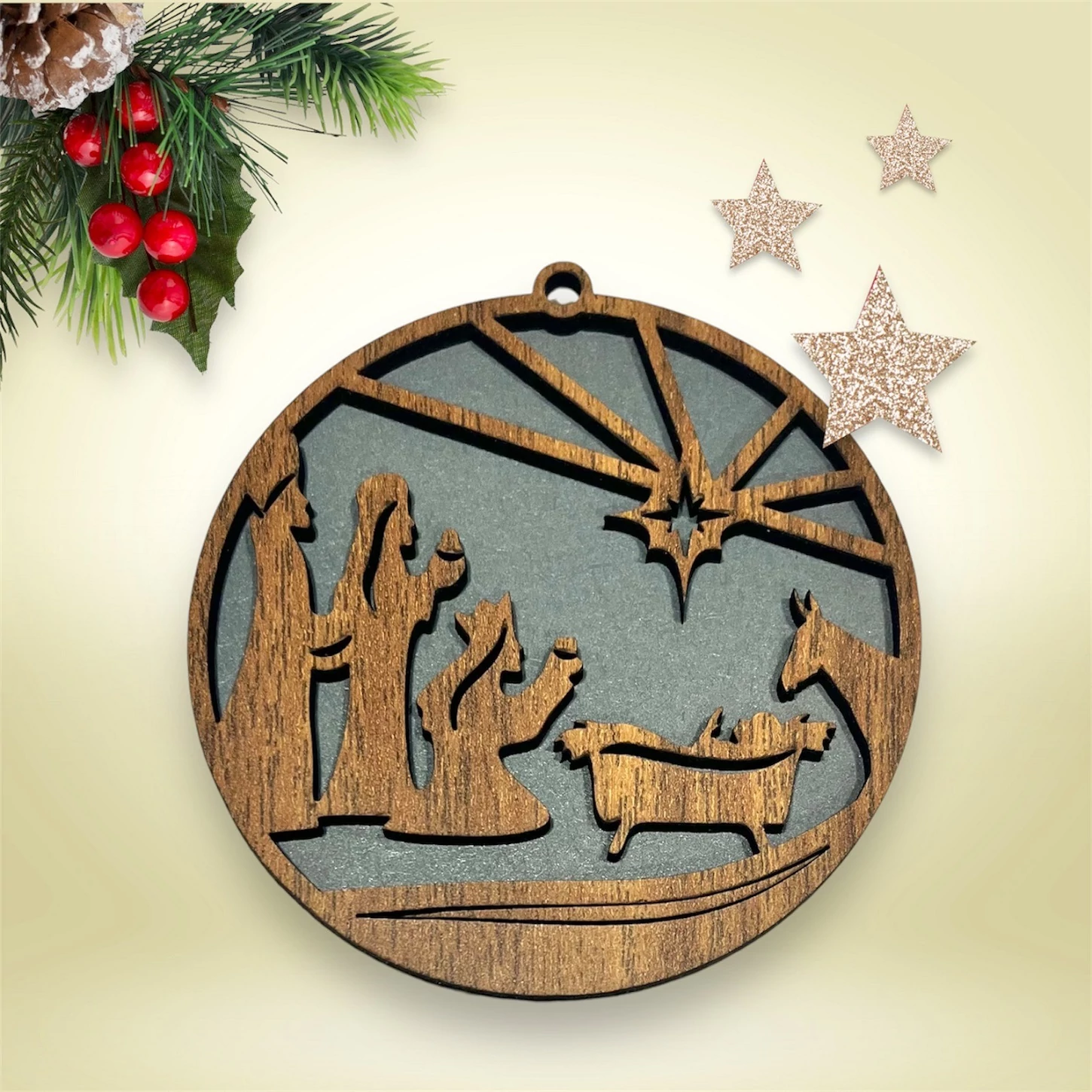 Karácsonyfa dísz Ajándék