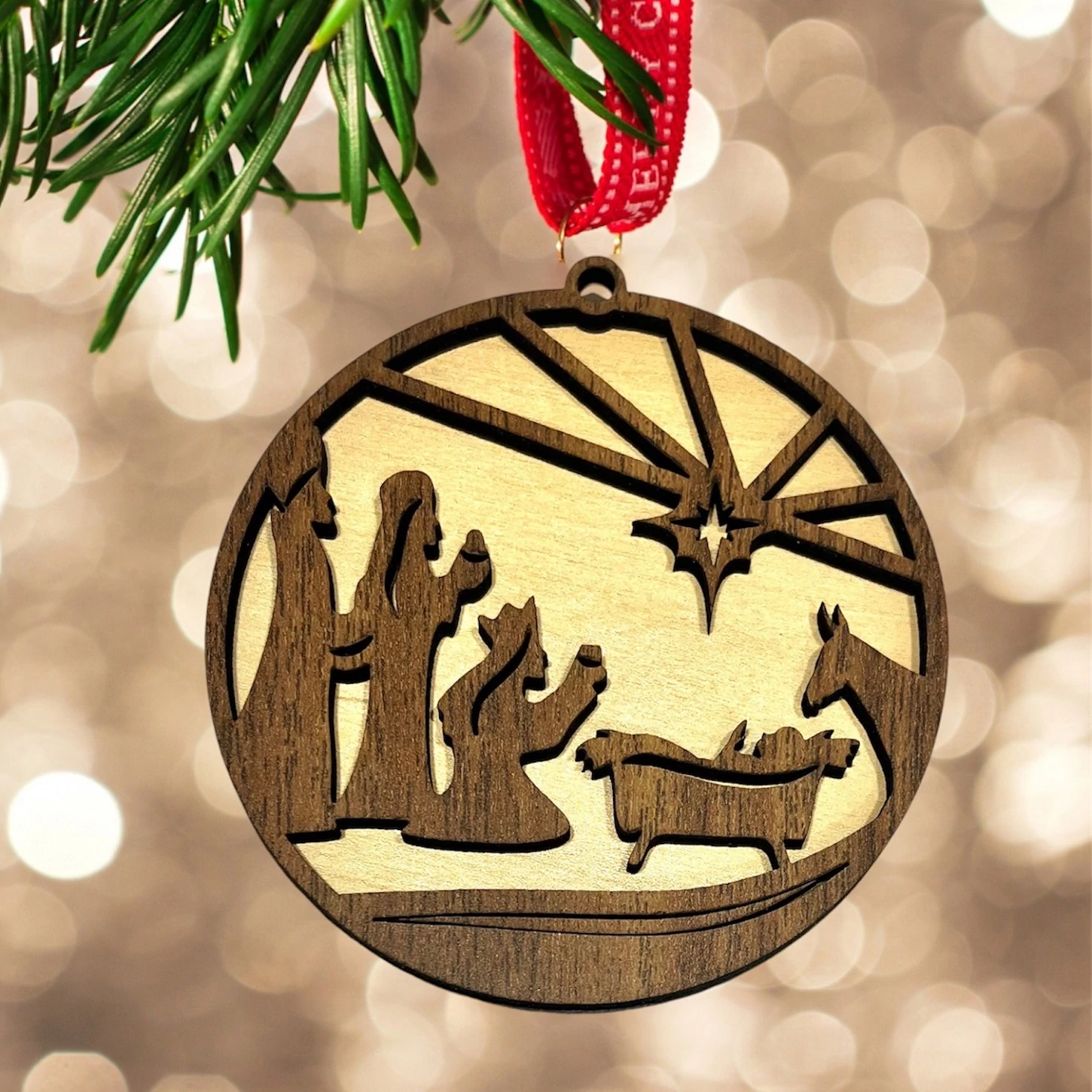 Karácsonyfa dísz Ajándék