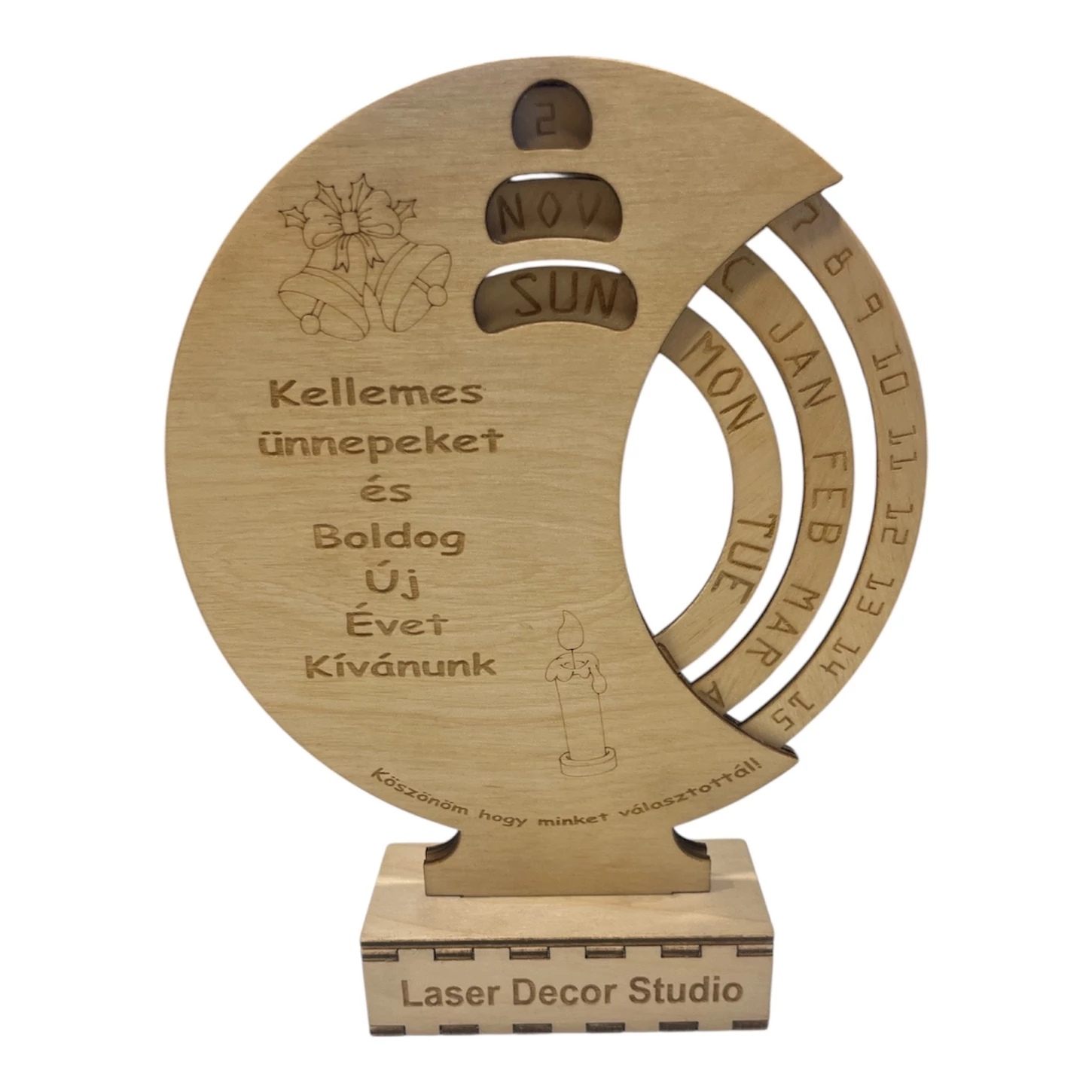 Öröknaptár – Karácsonyi asztaldísz és praktikus ajándék