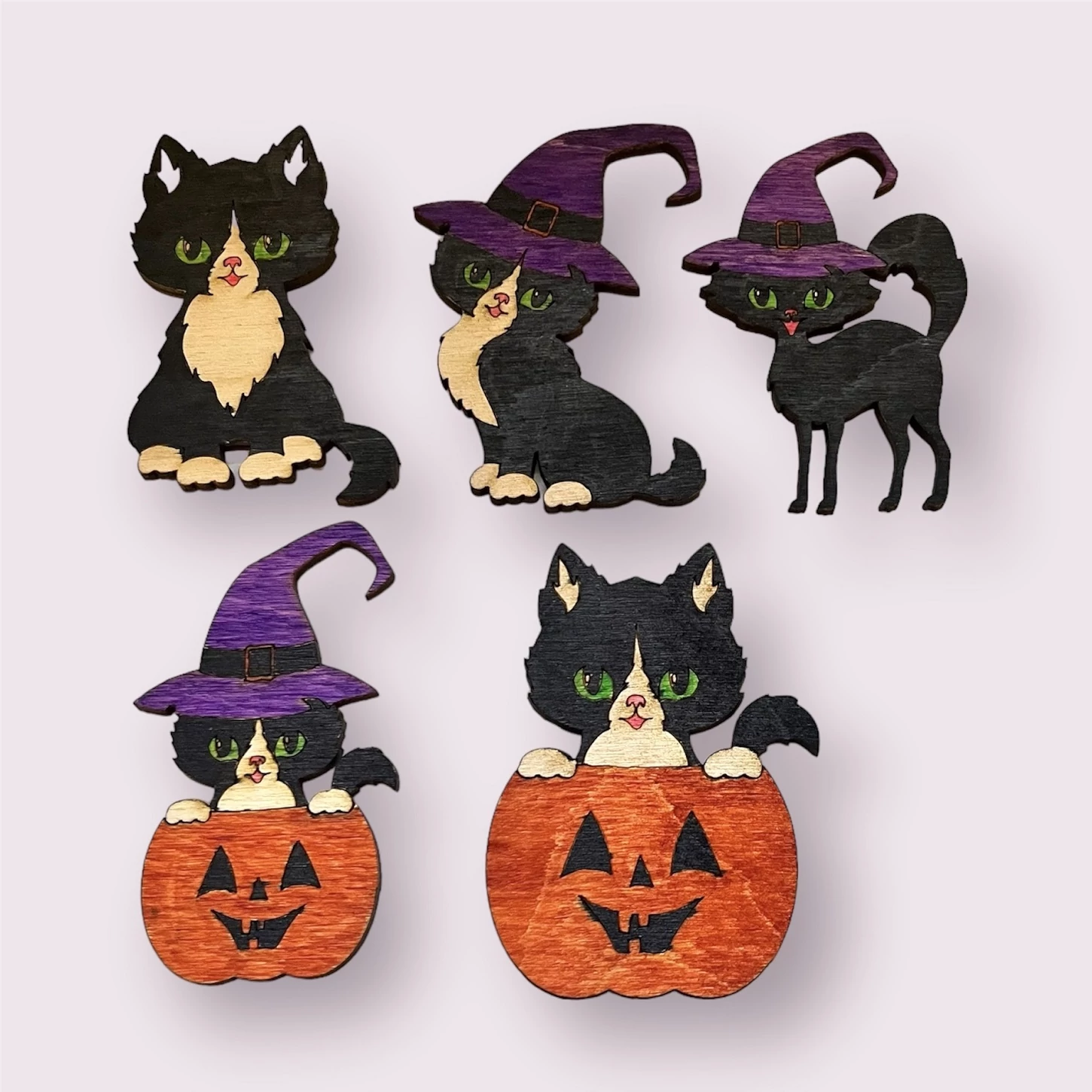 Cicás Halloween dekorácio