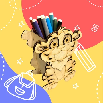  Ceruzatartó Tigris