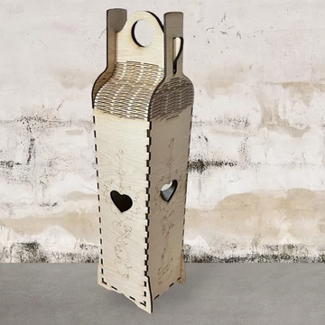 Szívecskés borátadó doboz