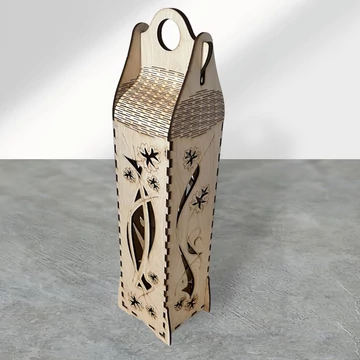 Szőlőleveles borátadó doboz