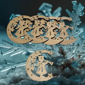 Karácsonyfadísz csomag – Angyalka