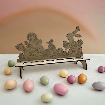 Tojástartó asztaldísz